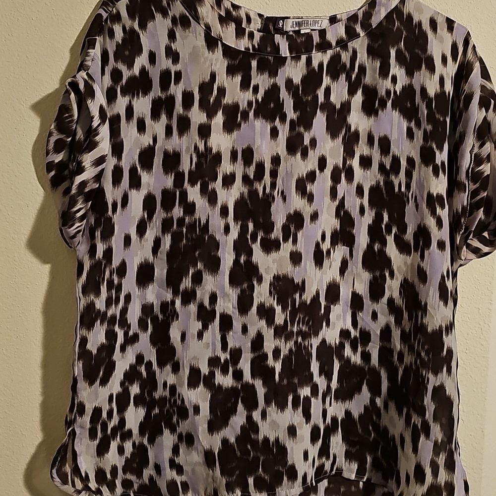 Leopard Print Women's Top